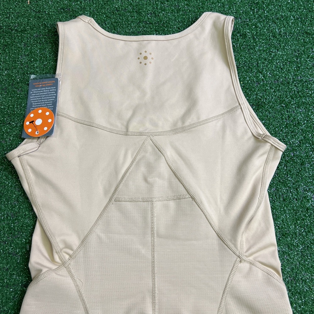 Copper Life by Tommie Copper Women's Size Large LB Support Tank Color Nude NWT - Picture 6 of 9
